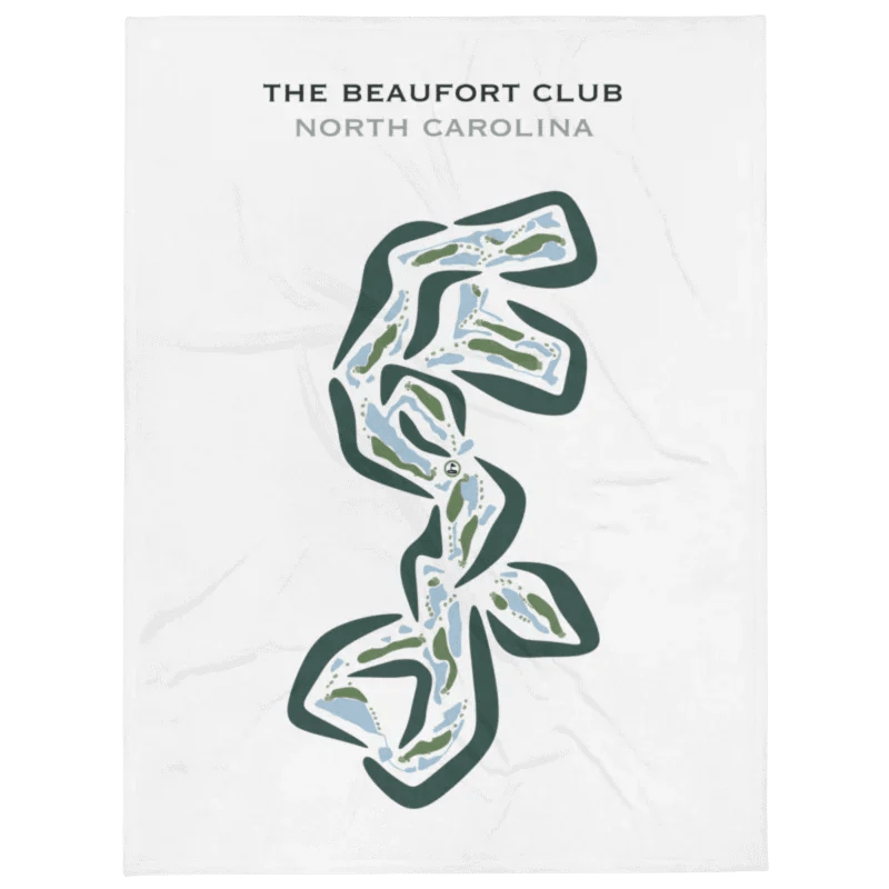 The Beaufort Club, North Carolina - Printed Golf Courses