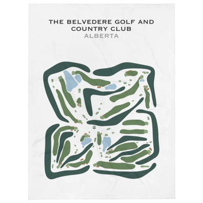 The Belvedere Golf and Country Club, Alberta, Canada - Printed Golf Courses