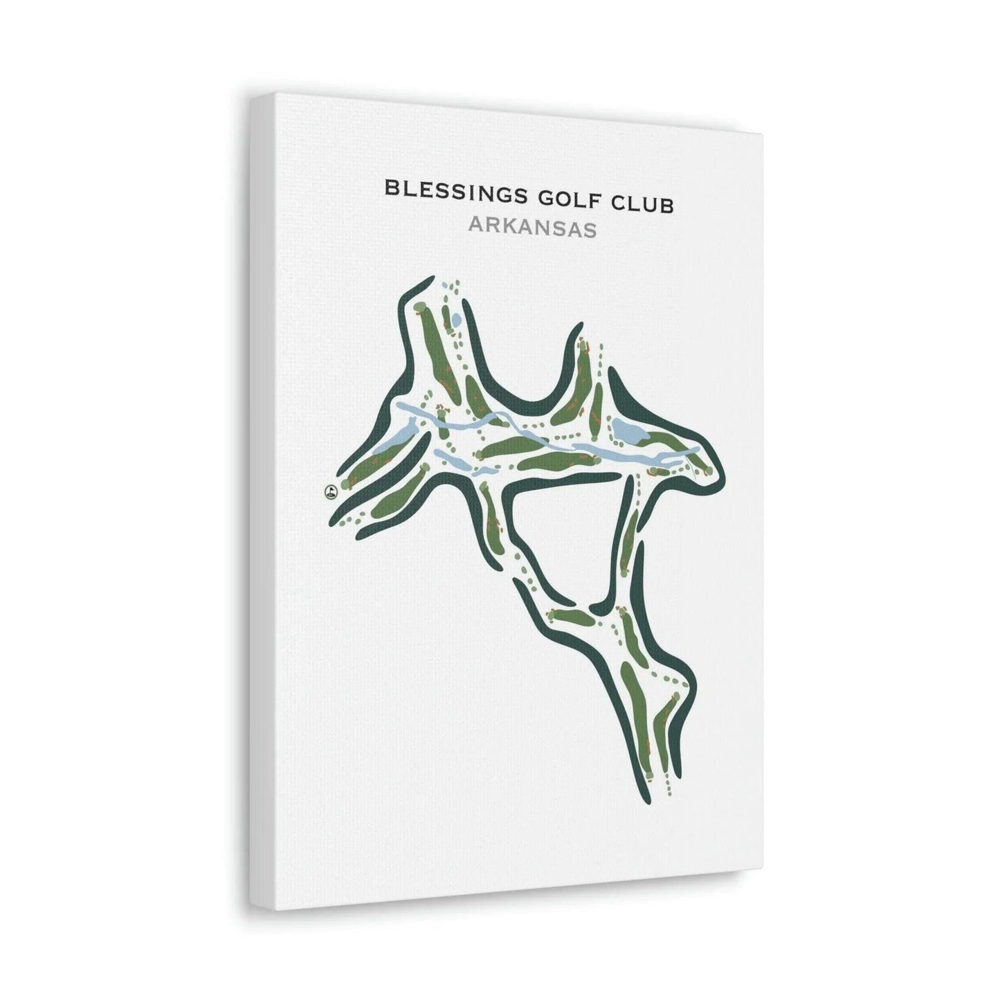 Blessings Golf Club, Arkansas - Printed Golf Courses