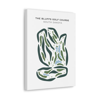 The Bluffs Golf Course, South Dakota - Printed Golf Courses