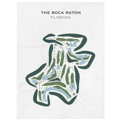 The Boca Raton, Florida - Printed Golf Courses