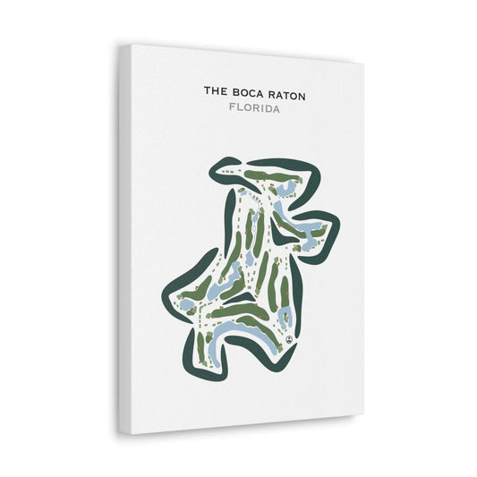 The Boca Raton, Florida - Printed Golf Courses