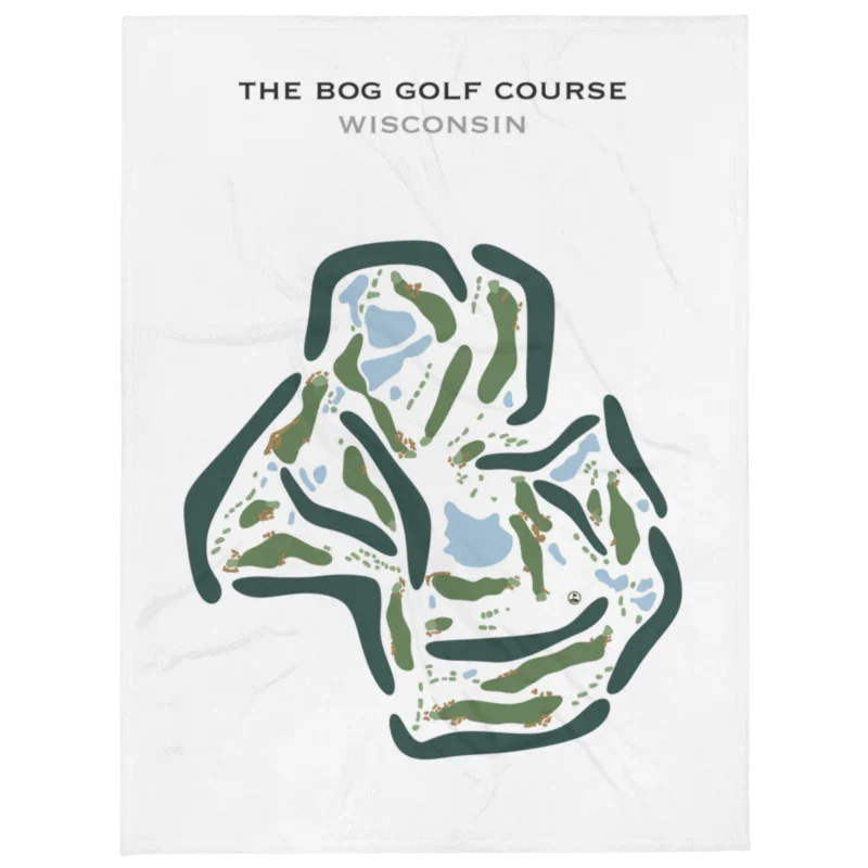 The Bog Golf Course, Wisconsin - Printed Golf Courses