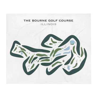 The Bourne Golf Course, Illinois - Printed Golf Courses