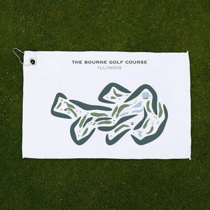 The Bourne Golf Course, Illinois - Printed Golf Courses