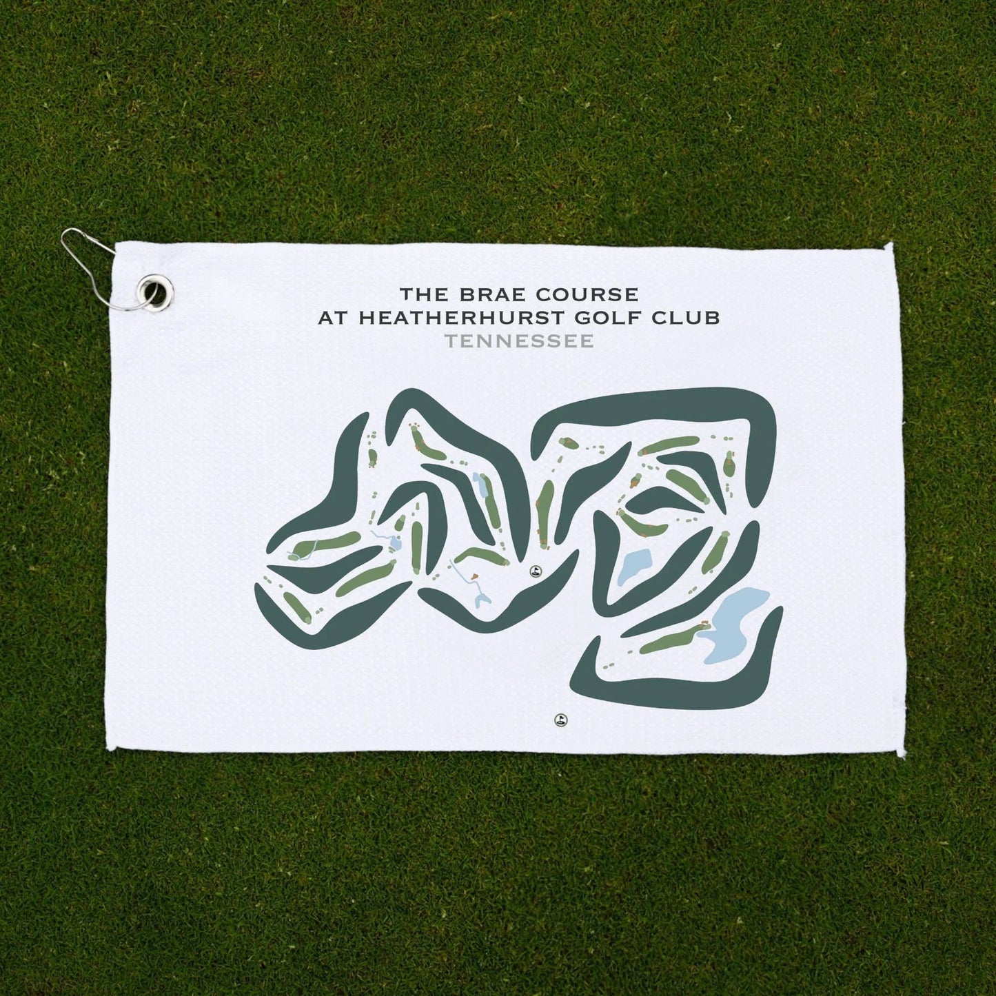 The Brae Course at Heatherhurst Golf Club, Fairfield Glade, Tennessee - Printed Golf Courses