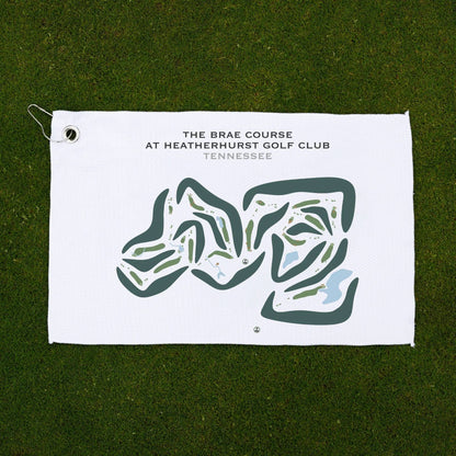 The Brae Course at Heatherhurst Golf Club, Fairfield Glade, Tennessee - Printed Golf Courses