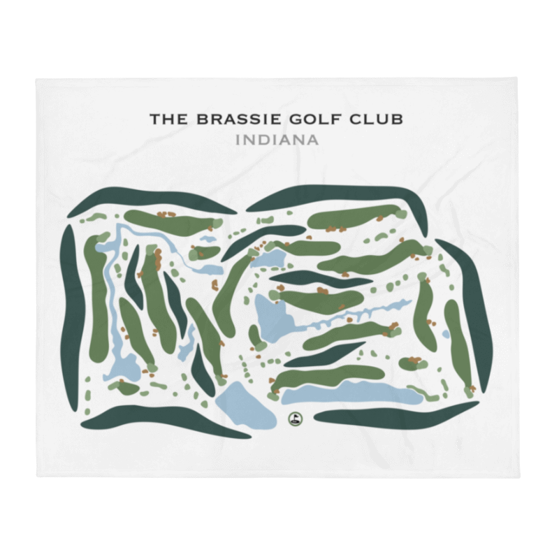 The Brassie Golf Club, Indiana - Printed Golf Courses