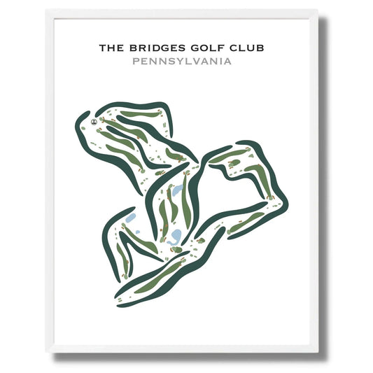 The Bridges Golf Club, Pennsylvania - Printed Golf Courses