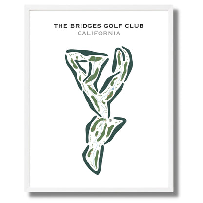 The Bridges Golf Club, California - Printed Golf Courses