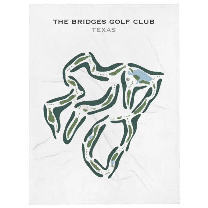 The Bridges Golf Club, Texas - Printed Golf Course