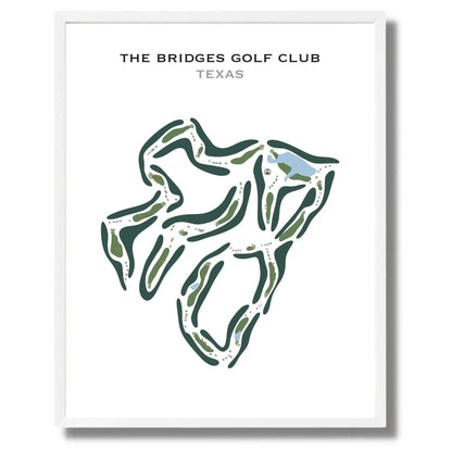 The Bridges Golf Club, Texas - Printed Golf Course