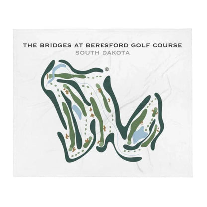 The Bridges at Beresford Golf Course, South Dakota - Printed Golf Courses