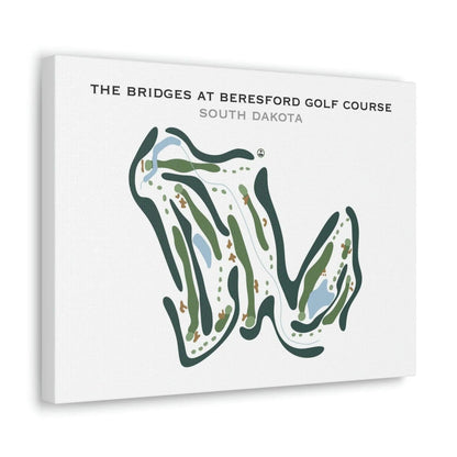 The Bridges at Beresford Golf Course, South Dakota - Printed Golf Courses