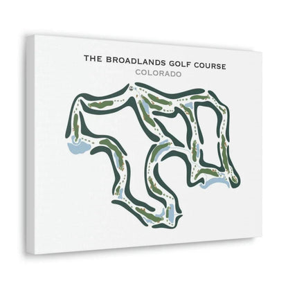 The Broadlands Golf Course, Colorado - Printed Golf Courses