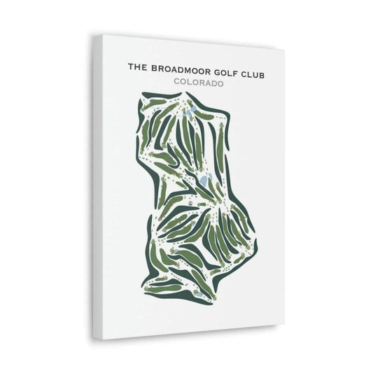 The Broadmoor Golf Club, Colorado - Printed Golf Courses
