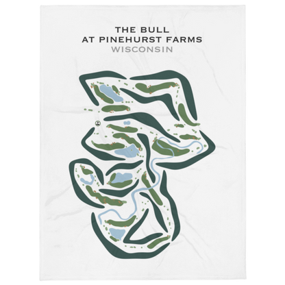The Bull at Pinehurst Farms, Wisconsin - Printed Golf Courses
