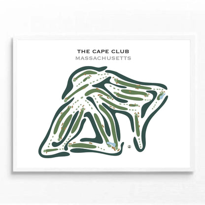 The Cape Club, Massachusetts - Printed Golf Courses