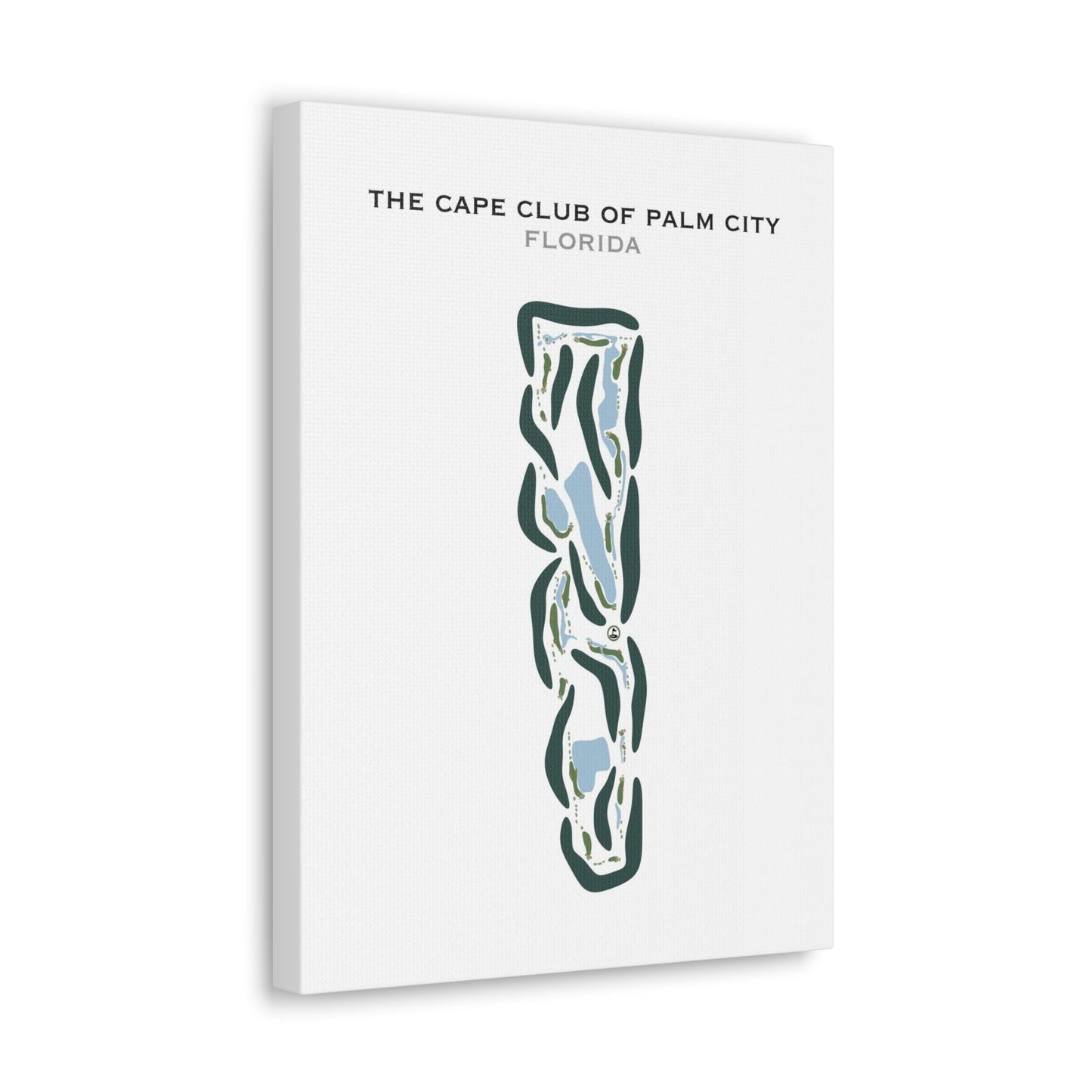 The Cape Club of Palm City, Florida - Printed Golf Courses