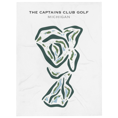 The Captain's Club Golf Club, Michigan - Printed Golf Courses