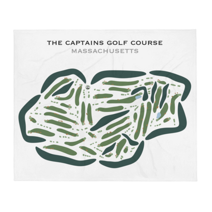 The Captains Golf Course, Massachusetts - Printed Golf Courses