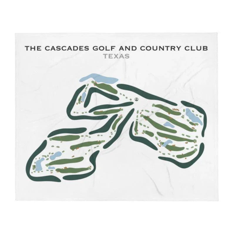 The Cascades Golf & Country Club, Texas - Printed Golf Course