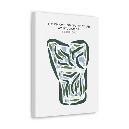 The Champion Turf Club at St. James, Florida - Printed Golf Courses