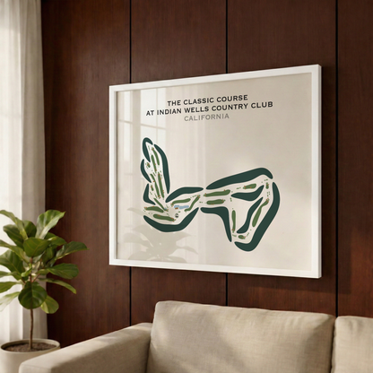 The Classic Course at Indian Wells Country Club, California - Printed Golf Courses