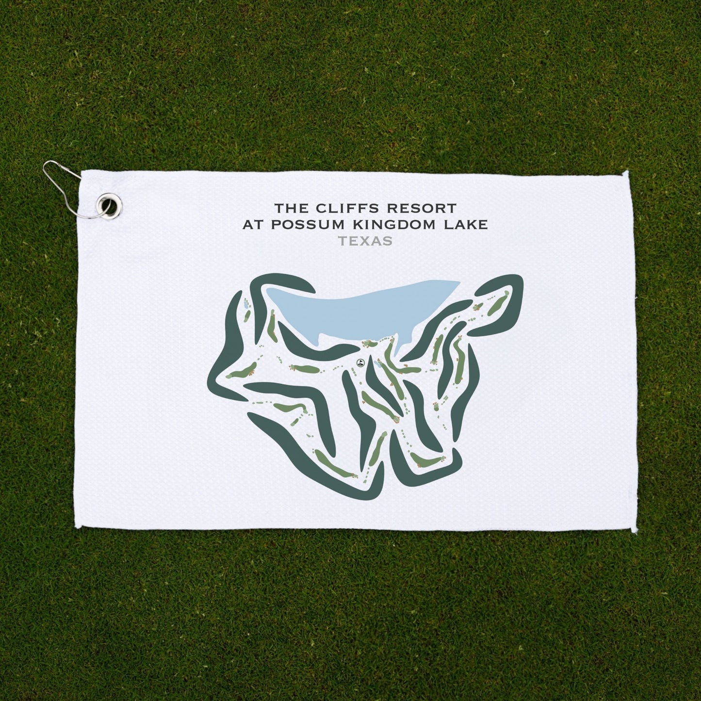 The Cliffs Resort on Possum Kingdom Lake, Texas - Printed Golf Courses