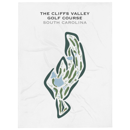 The Cliffs Valley Golf Course, South Carolina - Printed Golf Courses