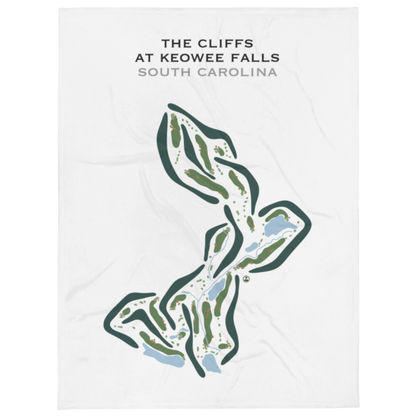 The Cliffs At Keowee Falls, South Carolina - Printed Golf Courses