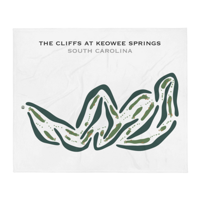 The Cliffs At Keowee Springs, South Carolina - Printed Golf Courses