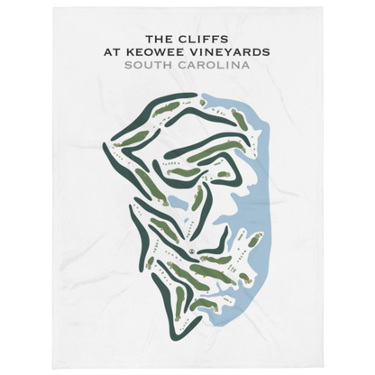 The Cliffs At Keowee Vineyards, South Carolina - Printed Golf Courses
