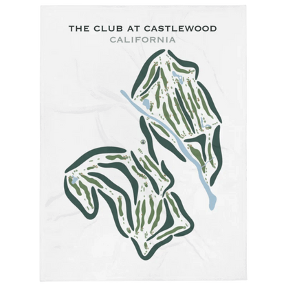 The Club at Castlewood, California - Printed Golf Courses