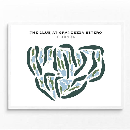 The Club at Grandézza, Florida - Printed Golf Courses