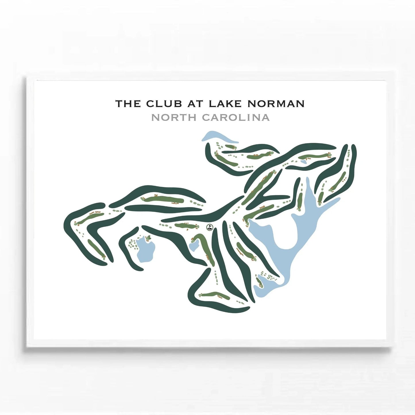 The Club at Lake Norman, North Carolina - Printed Golf Courses