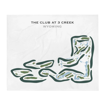 The Club at 3 Creek, Wyoming - Printed Golf Courses