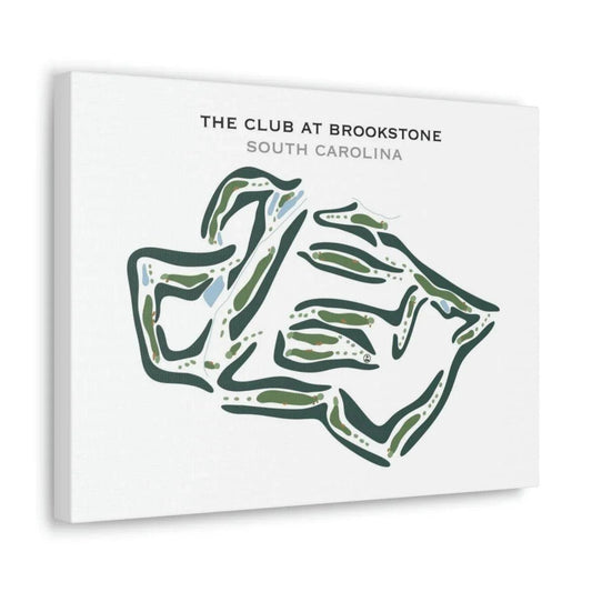 The Club at Brookstone, South Carolina - Printed Golf Courses
