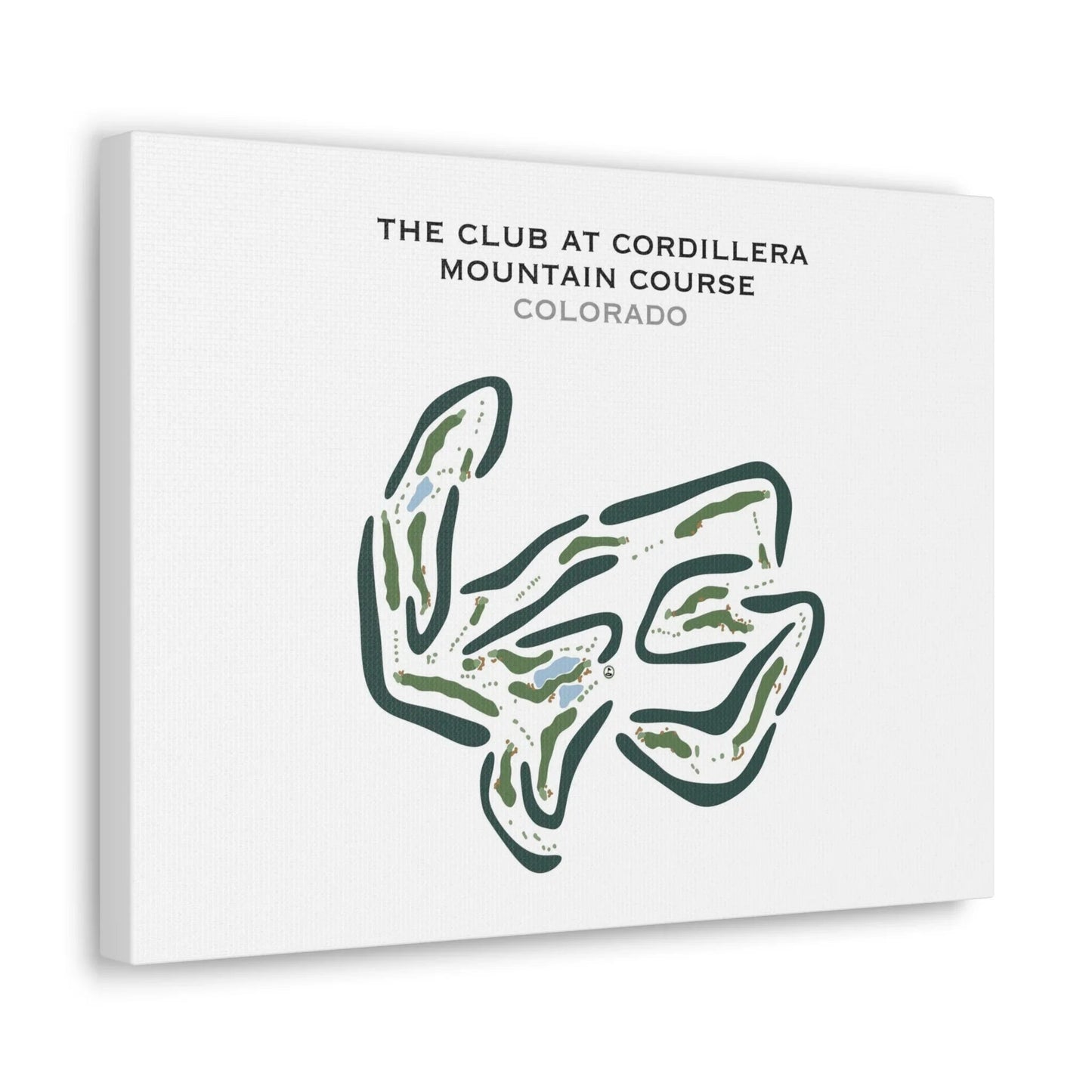 The Club At Cordillera - Mountain Course, Colorado - Printed Golf Courses