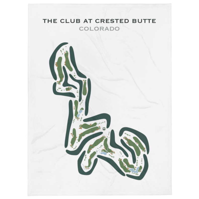 The Club at Crested Butte, Colorado - Printed Golf Courses