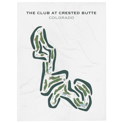 The Club at Crested Butte, Colorado - Printed Golf Courses