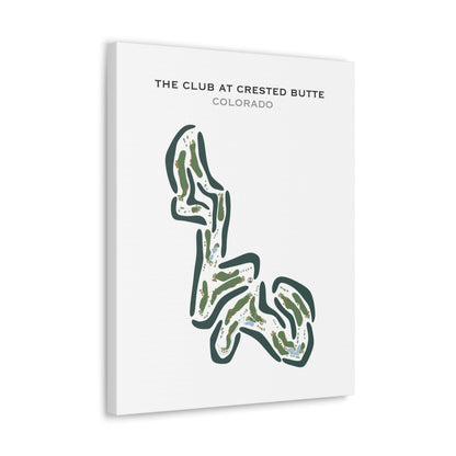 The Club at Crested Butte, Colorado - Printed Golf Courses