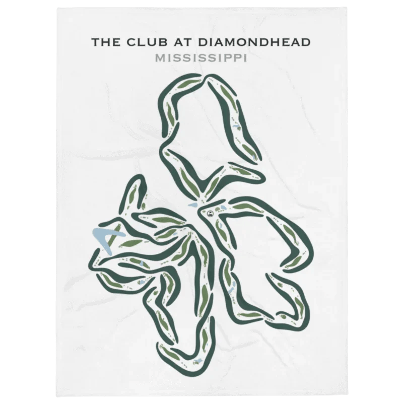 The Club at Diamondhead, Mississippi - Printed Golf Courses