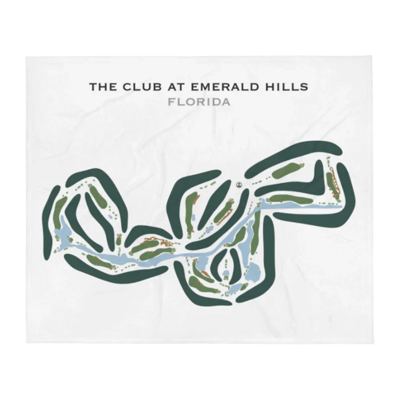 The Club At Emerald Hills, Florida - Printed Golf Courses
