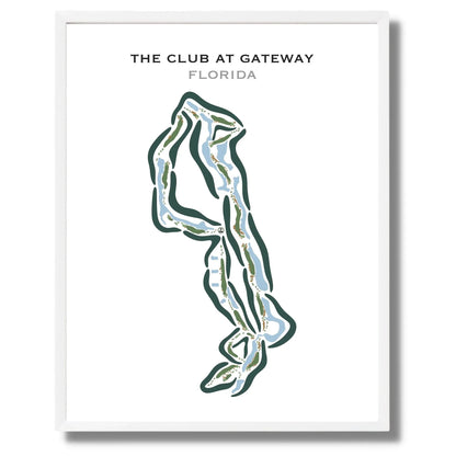 The Club at Gateway - Ft Myers, Florida - Printed Golf Courses
