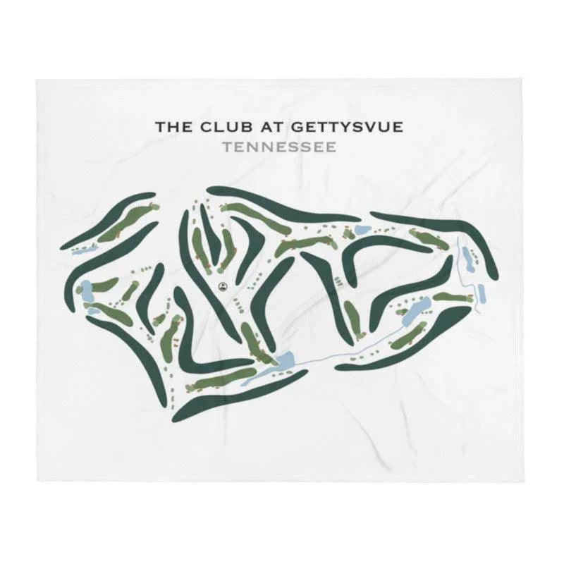 The Club at Gettysvue, Tennessee - Printed Golf Course