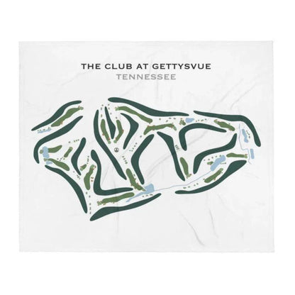 The Club at Gettysvue, Tennessee - Printed Golf Course