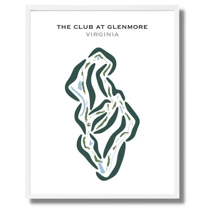 The Club at Glenmore, Virginia - Printed Golf Courses
