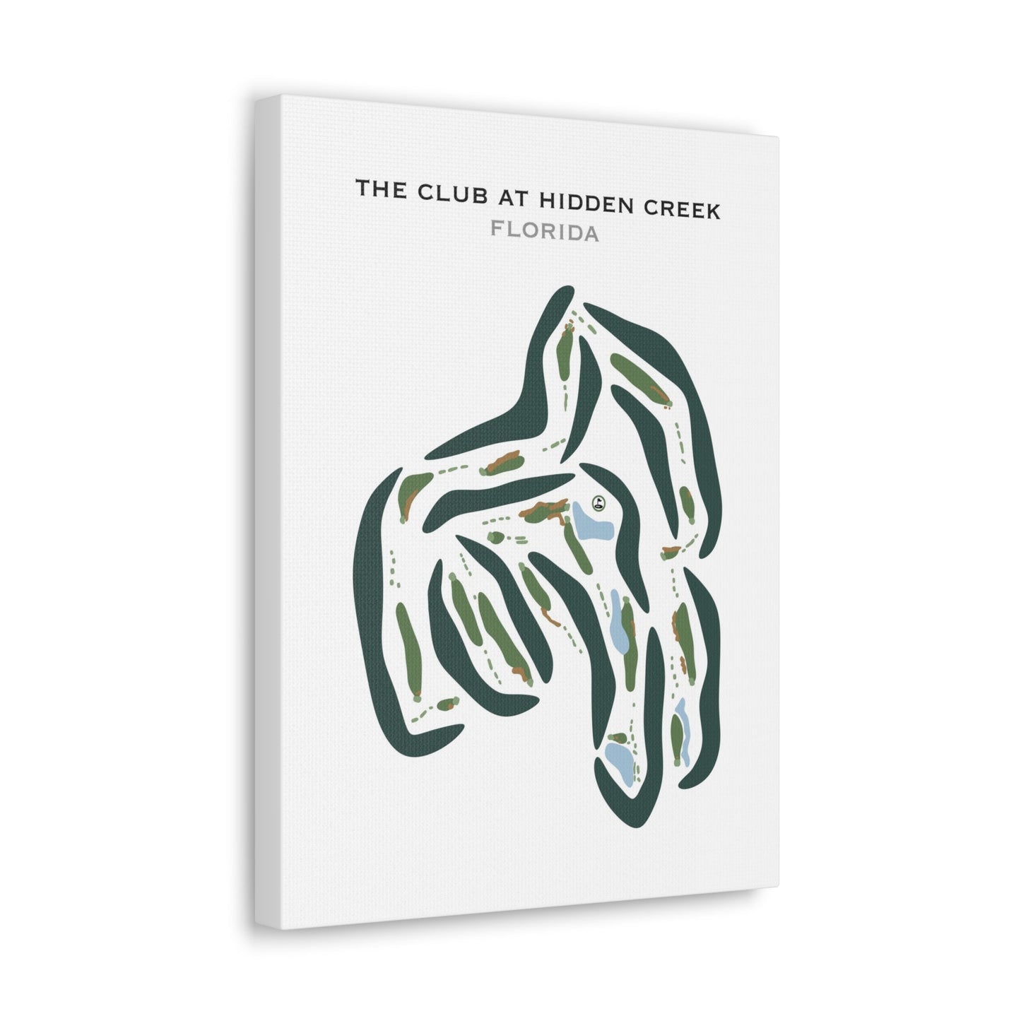 The Club at Hidden Creek, Florida - Printed Golf Courses