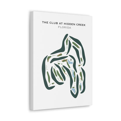The Club at Hidden Creek, Florida - Printed Golf Courses